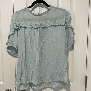 Ruffle Loft top